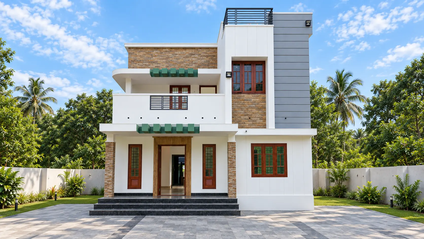Mrs. Asha – construction project in Kerala